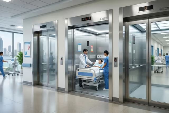 Hospital Elevator Manufacturer & Installation in Pinjore