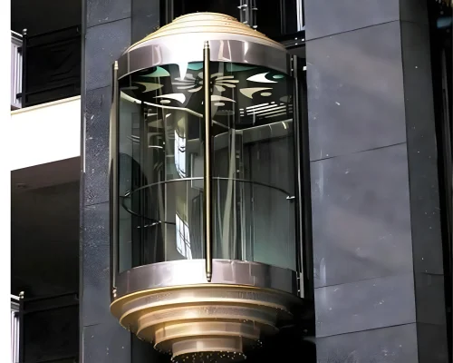 Glass Capsule Lift, Mall Atrium