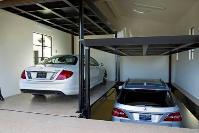 Basement Car Lift